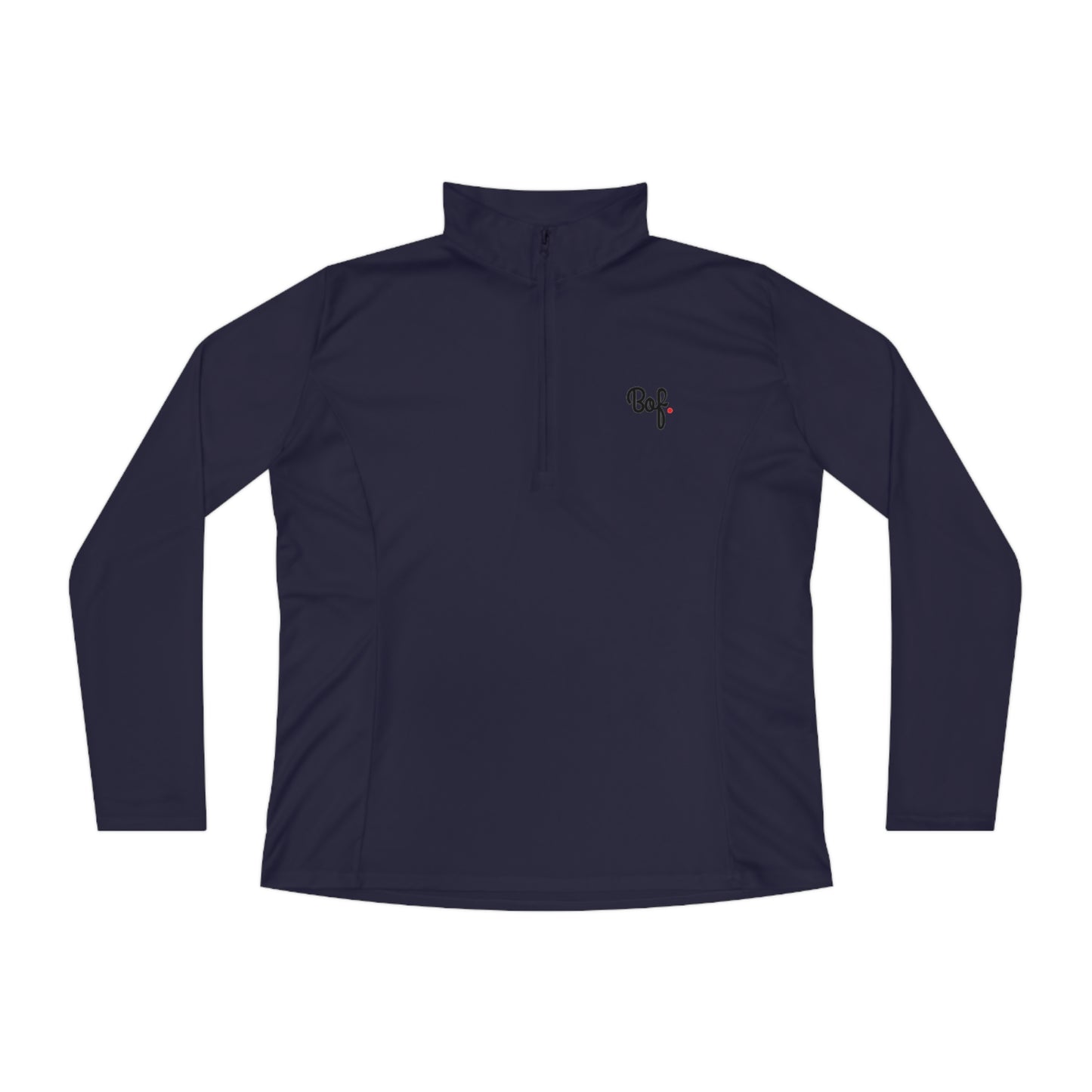 Ladies Quarter-Zip Pullover: Bof