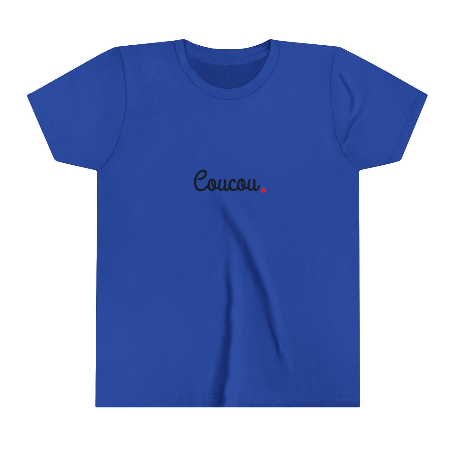 Youth Short Sleeve Tee: "Coucou"