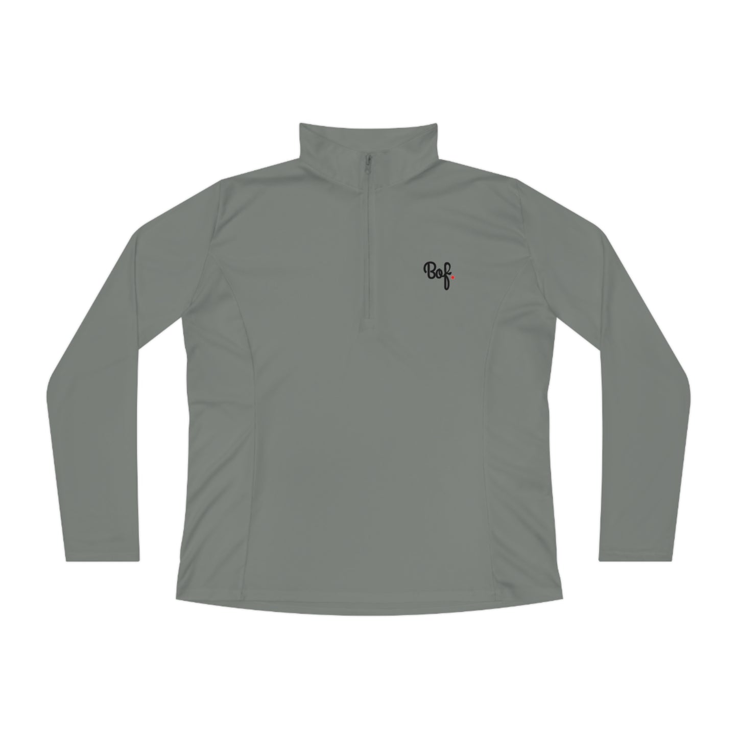 Ladies Quarter-Zip Pullover: Bof
