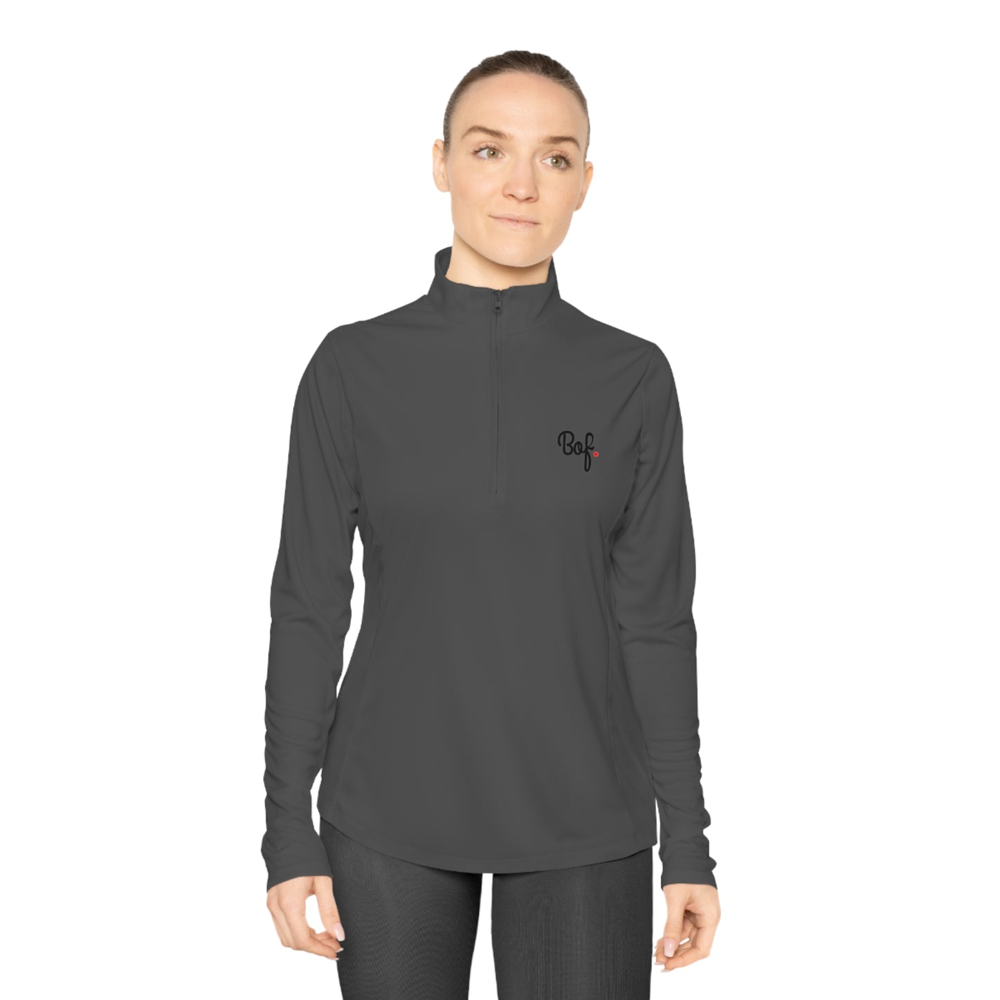 Ladies Quarter-Zip Pullover: Bof