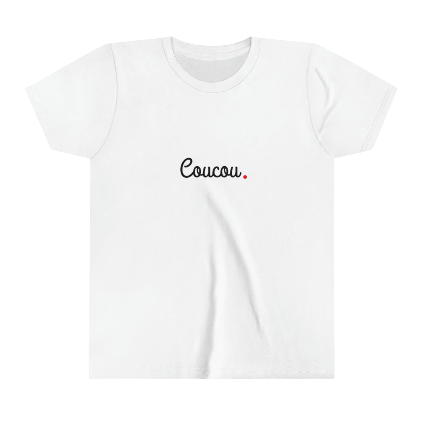 Youth Short Sleeve Tee: "Coucou"