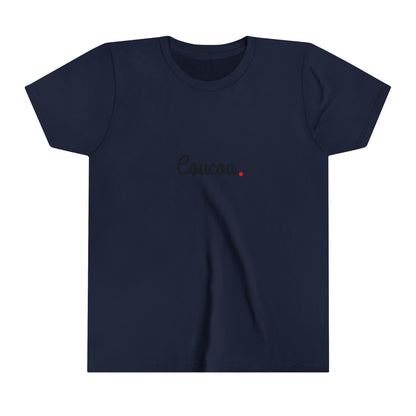 Youth Short Sleeve Tee: "Coucou"