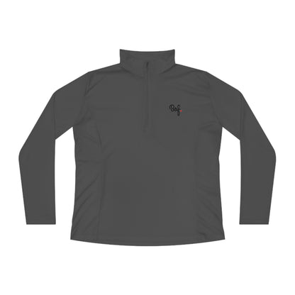 Ladies Quarter-Zip Pullover: Bof
