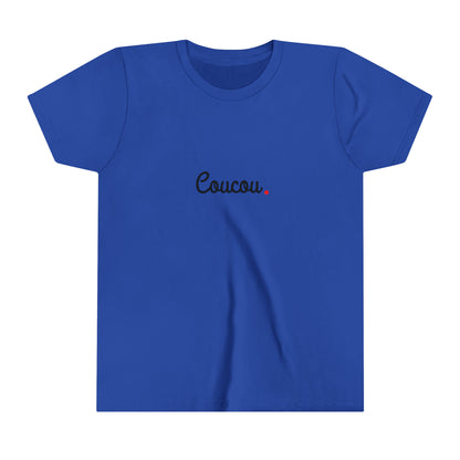 Youth Short Sleeve Tee: "Coucou"