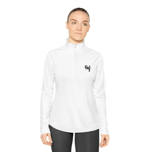 Ladies Quarter-Zip Pullover: Bof