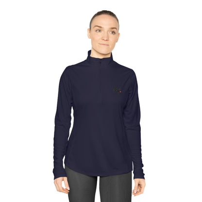 Ladies Quarter-Zip Pullover: Bof